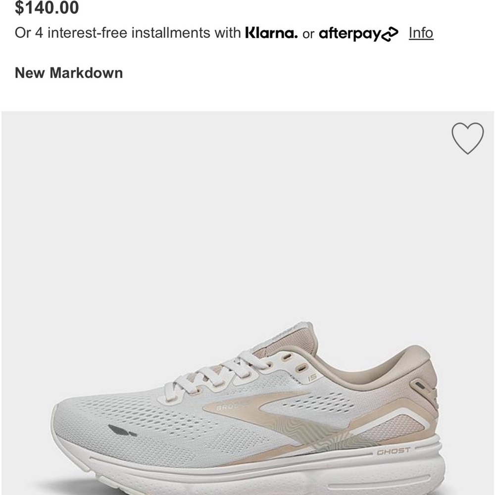 Brooks ghost 15 women’s running shoes
